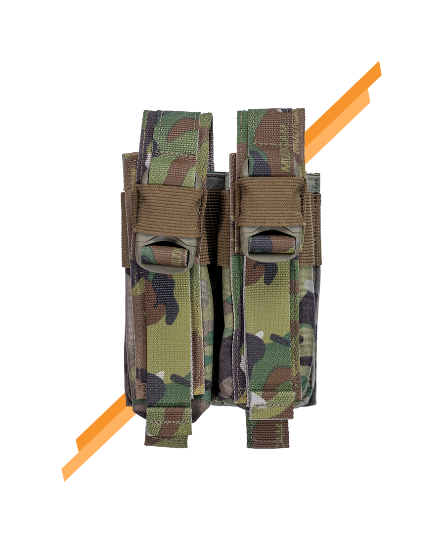 DOUBLE HAND GUN MAGAZINE