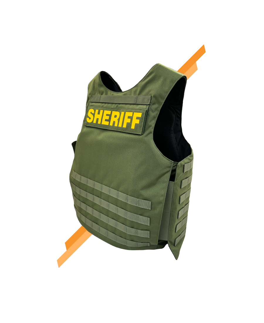 THE GUARDIAN CORE Ultra Plus Level II uniform carrier - close-up detail - Universe Body Armor