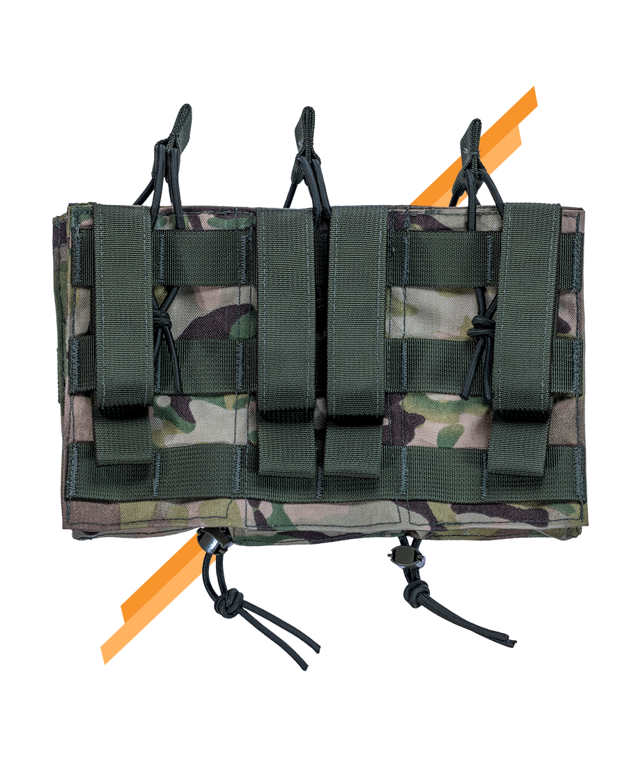 RF M4 AR15 Rifle Magazine Pouch - Side View - Universe Body Armor
