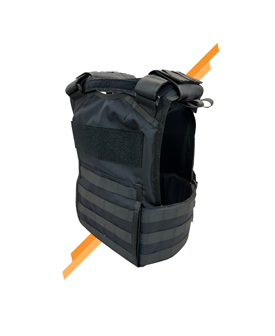 THE OPERATOR plate carrier in black - view 3 - Universe Body Armor