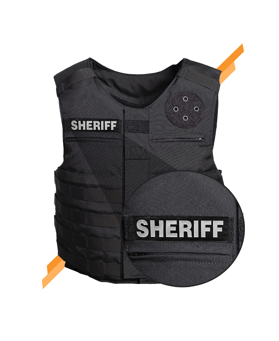 Front ID Patch Customizable - Product View - Universe Body Armor
