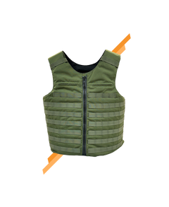 THE GUARDIAN CORE Ultra Plus Level II uniform carrier - MOLLE webbing detail - Universe Body Armor