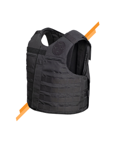 THE GUARDIAN COVER Ultra Panel Level II uniform carrier - back view - Universe Body Armor