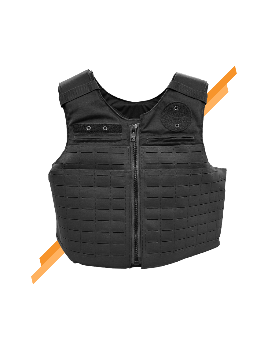 THE GUARDIAN LASER Ultra Panel Level II carrier - back view - Universe Body Armor