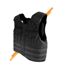 THE GUARDIAN Pocket uniform MOLLE carrier - side view - Universe Body Armor