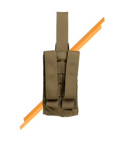 MOLLE pepper spray pouch for law enforcement - back view - Universe Body Armor