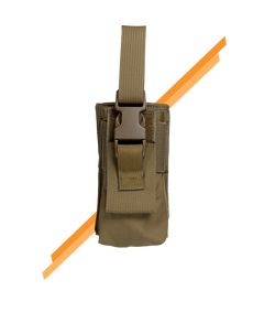 MOLLE pepper spray pouch for law enforcement - front view - Universe Body Armor