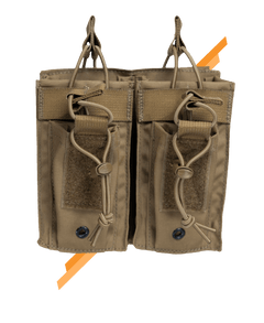 Tactical radio MOLLE pouch for law enforcement - front view - Universe Body Armor