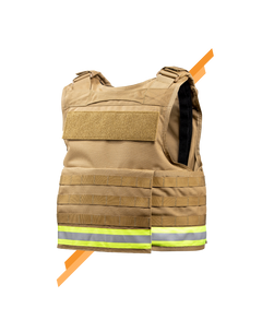 The Defender Carrier with Cummerbunds - Detail View - Universe Body Armor