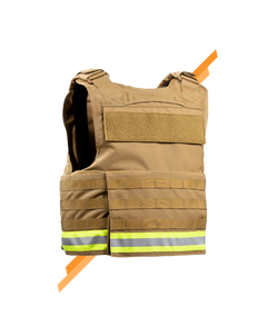 The Defender Carrier with Cummerbunds - Worn View - Universe Body Armor