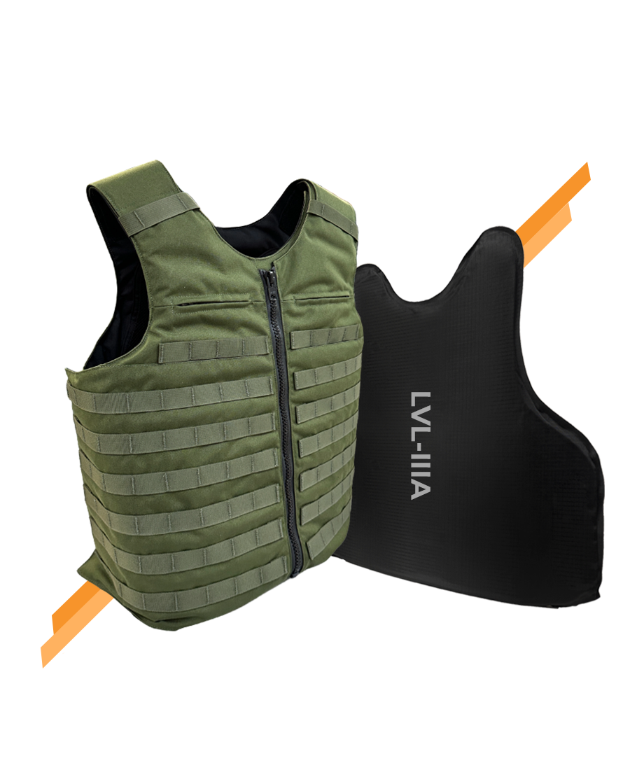The Guardian Core with Elite Plus Level IIIA - Front View - Universe Body Armor