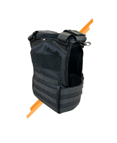 THE OPERATOR plate carrier in black - view 3 - Universe Body Armor