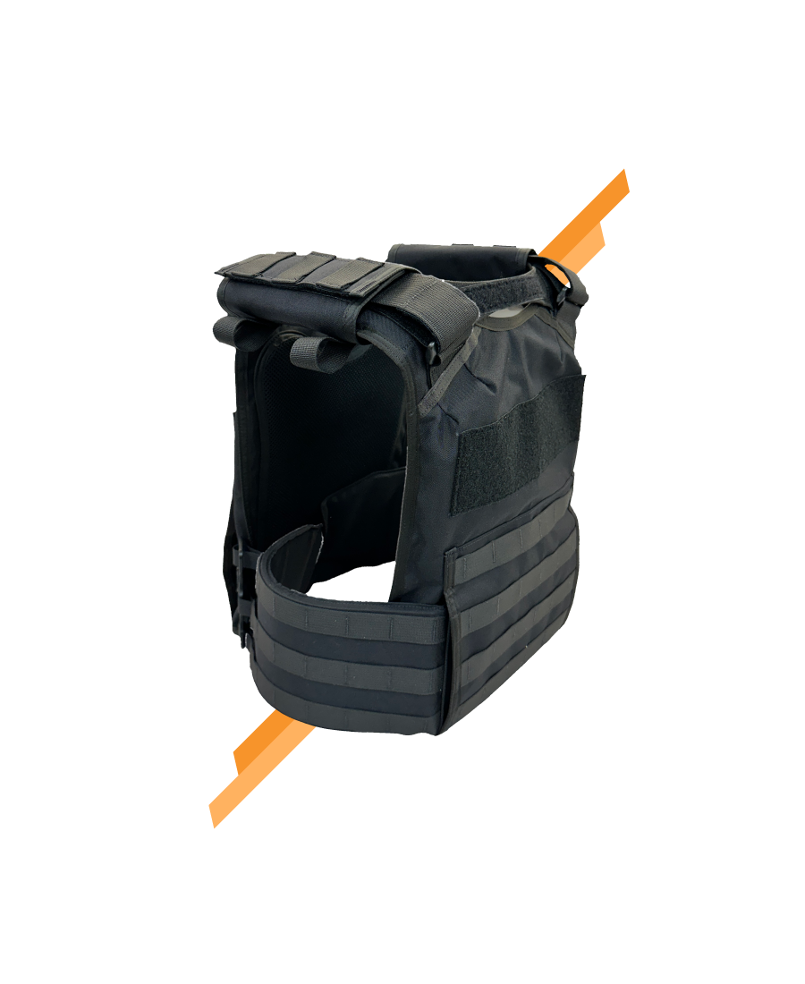 THE OPERATOR plate carrier in black - view 5 - Universe Body Armor