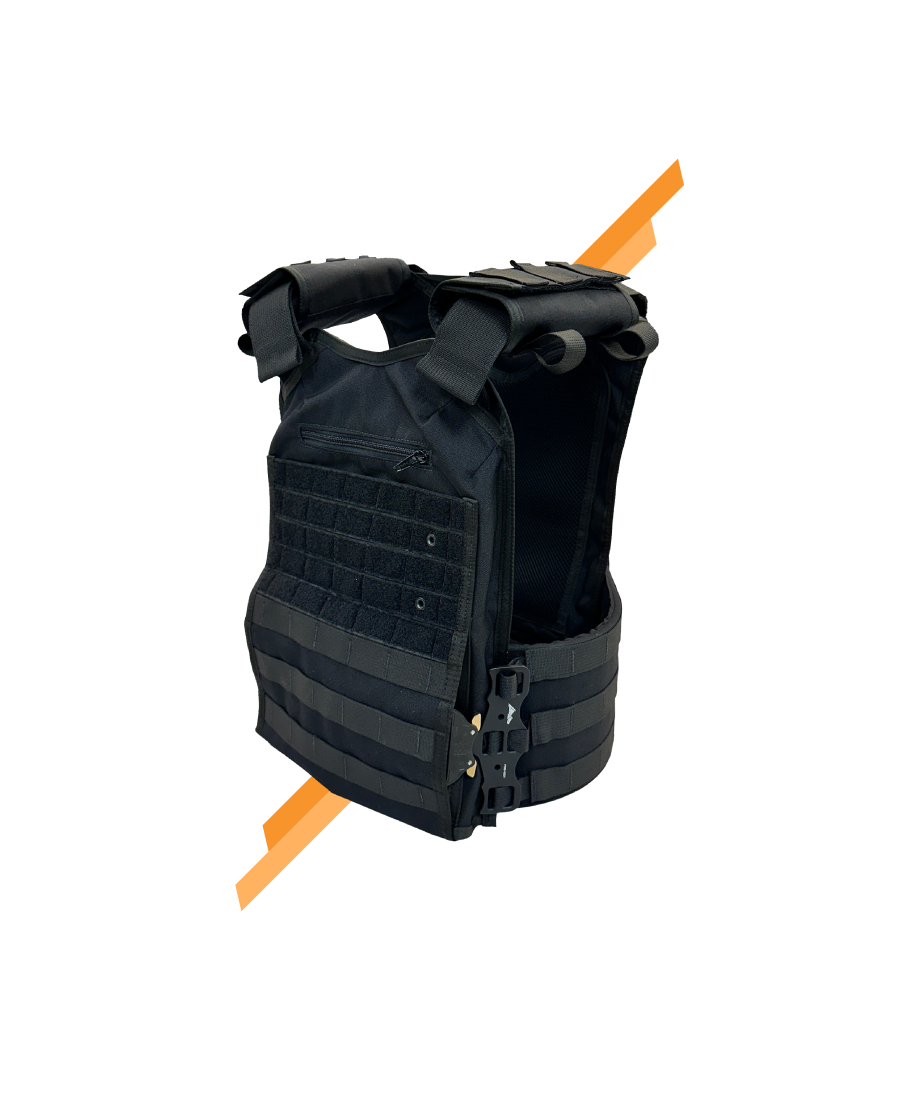 THE OPERATOR plate carrier in black - view 6 - Universe Body Armor