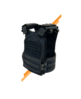 THE OPERATOR plate carrier in black - view 6 - Universe Body Armor