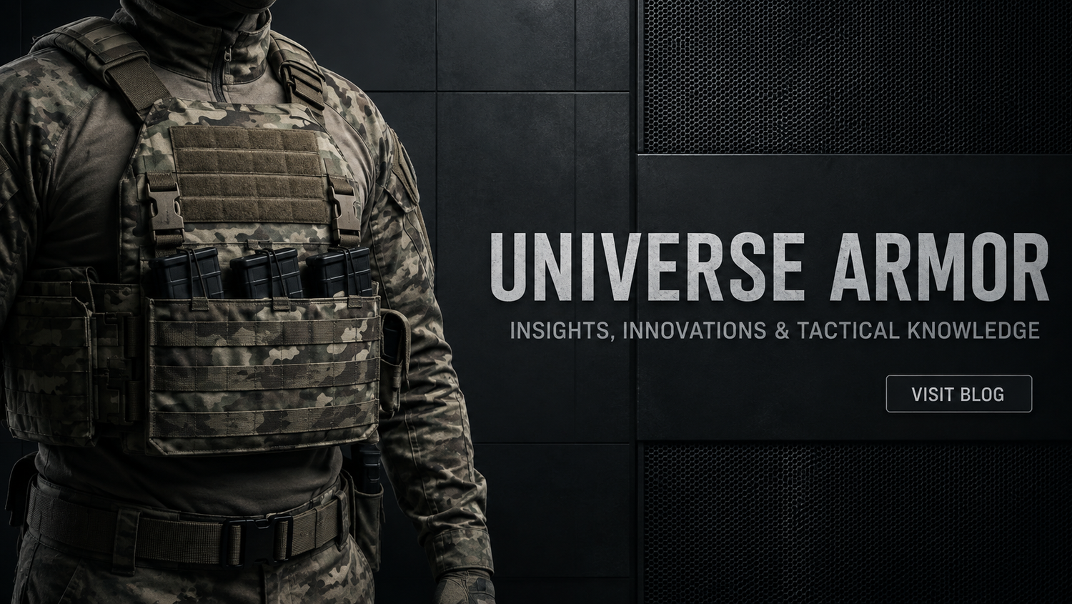 Tactical operator wearing MOLLE plate carrier — Universe Body Armor blog: insights, innovations and tactical knowledge